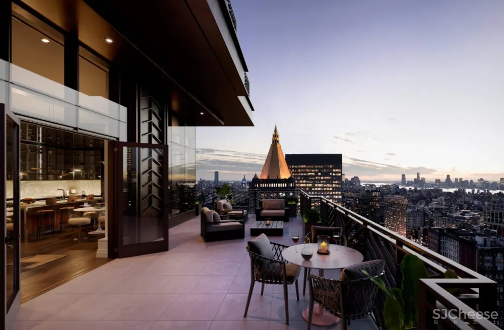 看看这栋公寓楼,简约的ArtDeco更好看