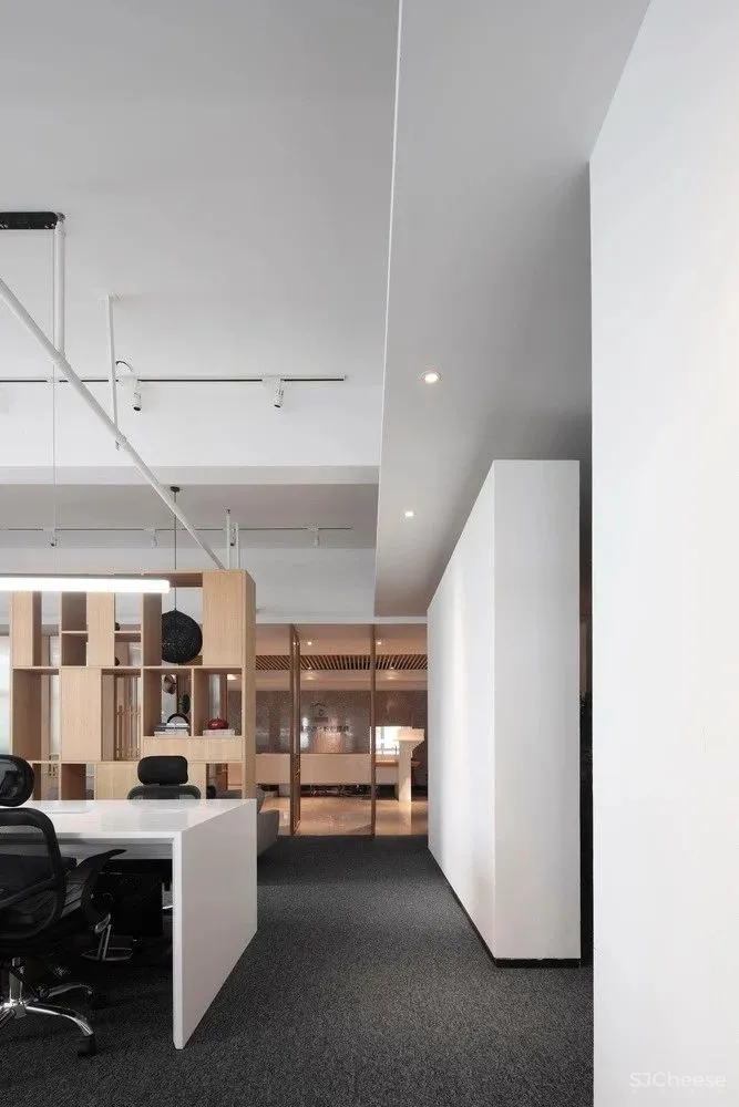 干净、优雅、艺术的办公空间设计