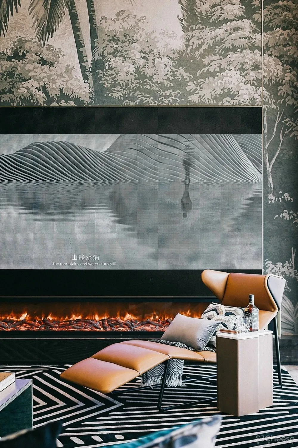 501㎡高雅简奢别墅样板间丨整个空间都弥漫着一种对艺术充满热爱