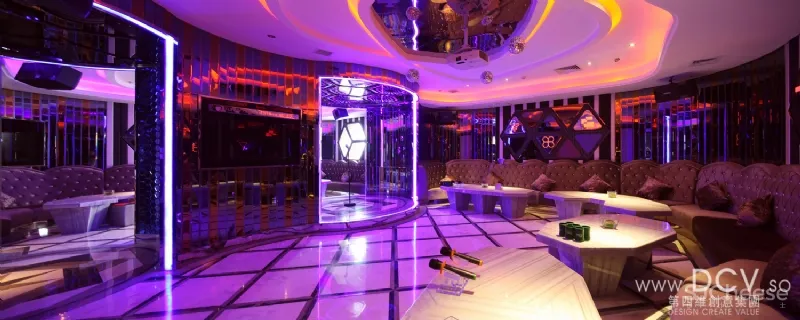 西安 高品质娱乐方糖量贩经典主题情景KTV高端设计