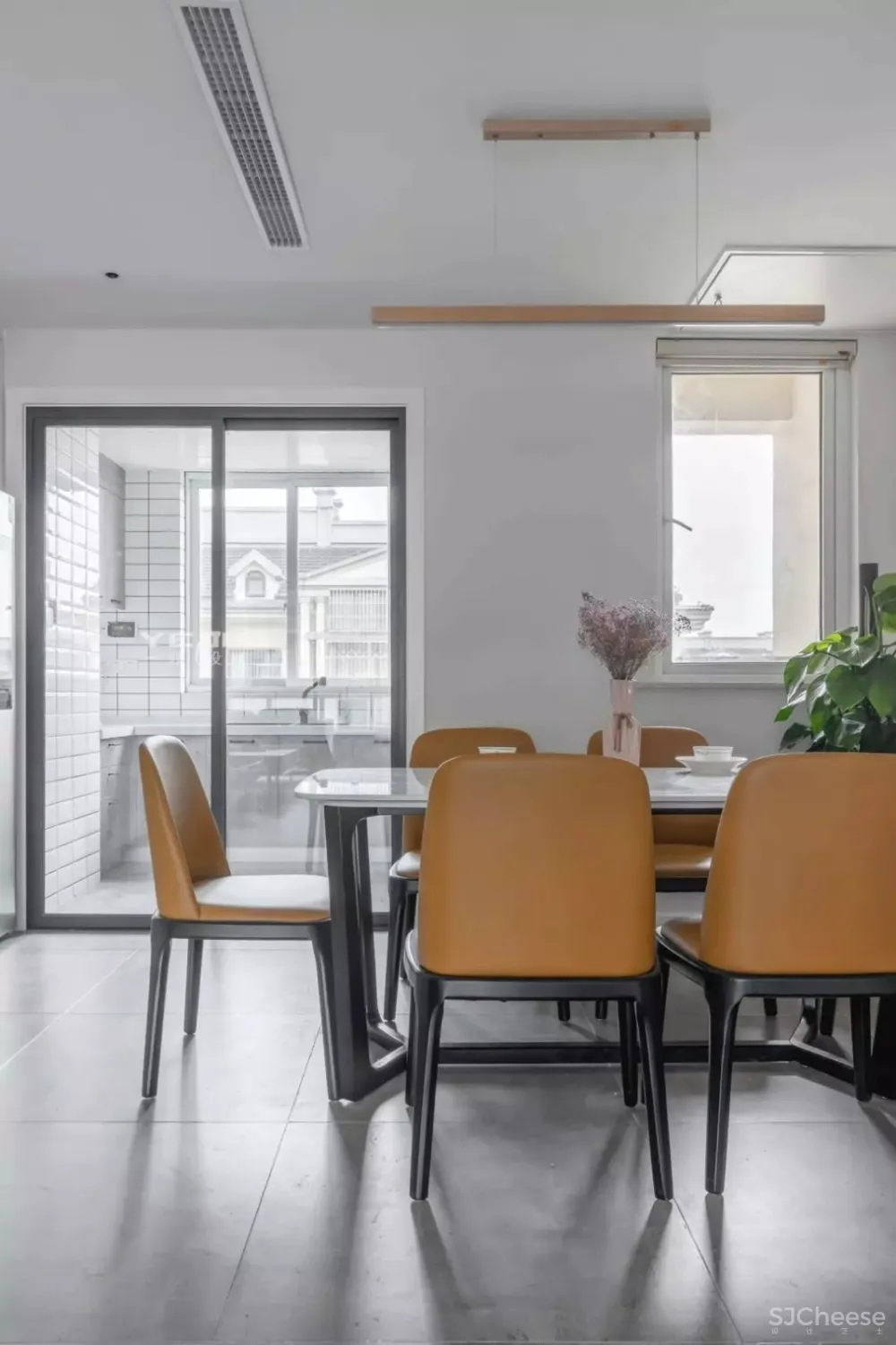 138㎡高级灰简约风住宅 一野设计