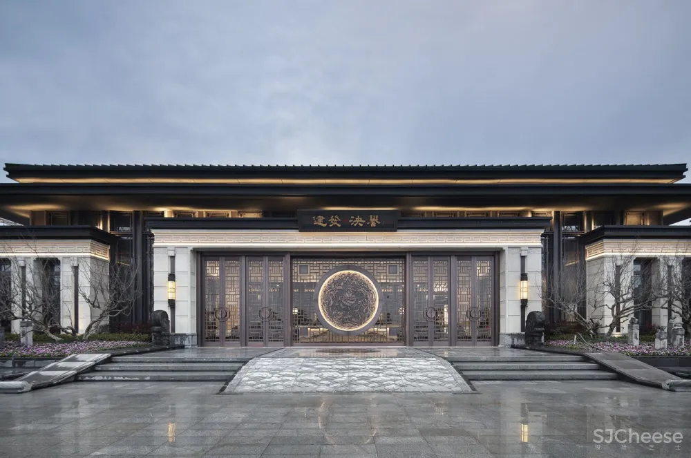 建发·泱誉售楼处:水墨江南,东方雅韵 创时空设计
