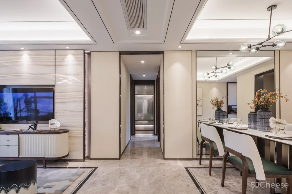 恰到好处的温柔轻奢,三户型品质美学家 SEPD圣易文设计