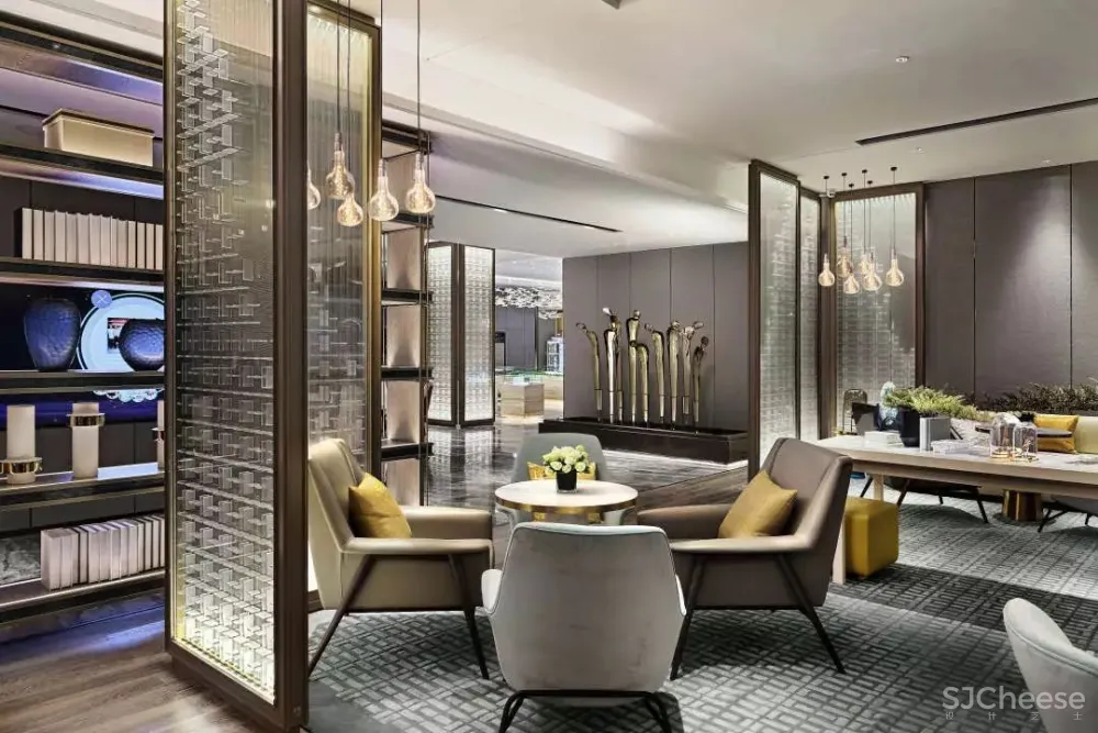 【洲际设计新作】空间别具东方文化交融之美丨给现代设计以一种传承与借鉴。