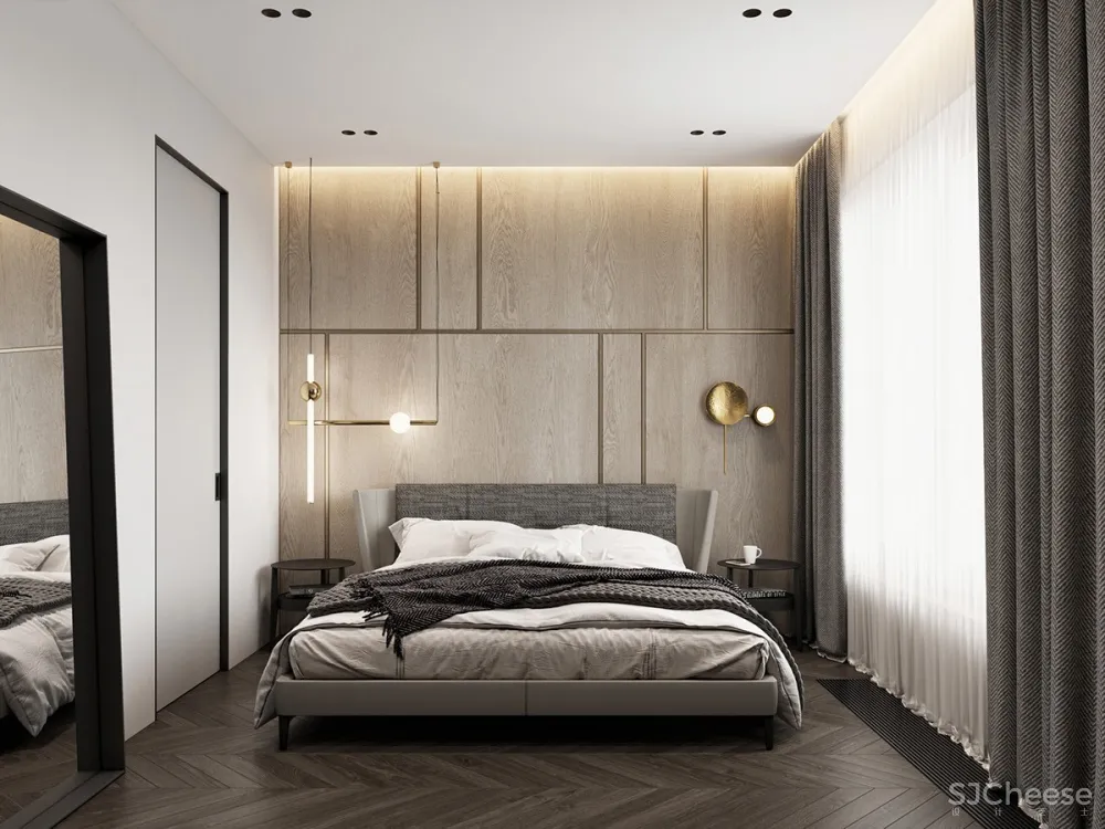 138㎡ 高级灰设计丨营造轻奢之美