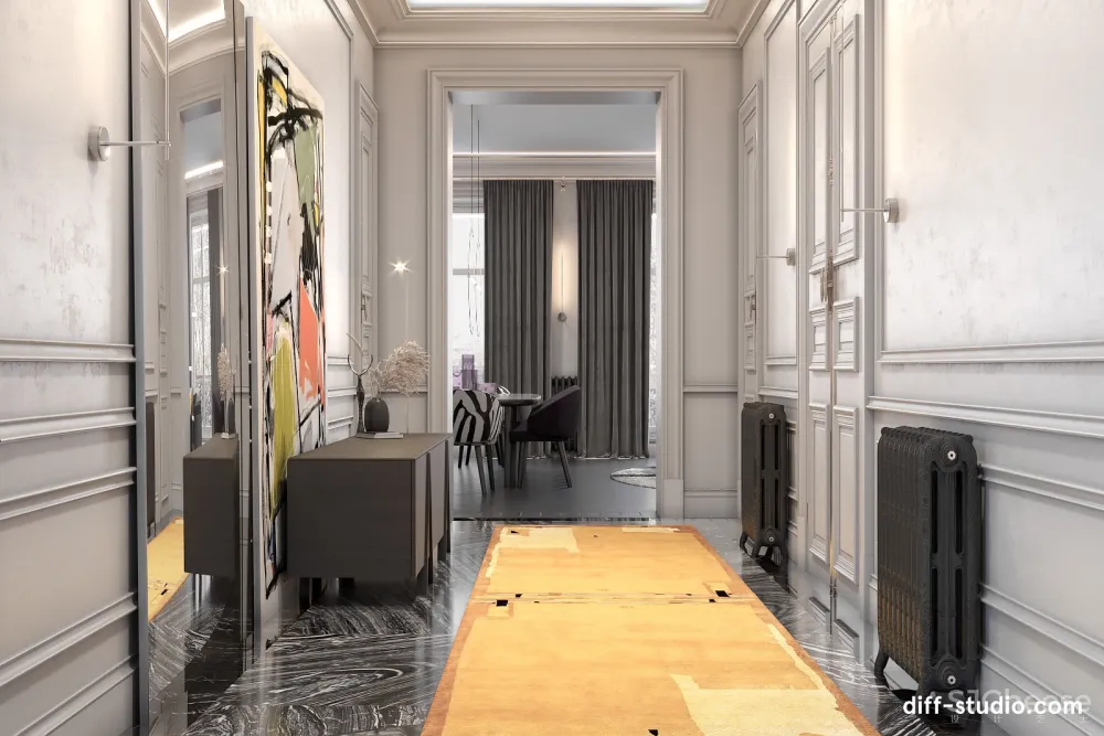 巴黎高级灰质感私宅 Diff.Studio
