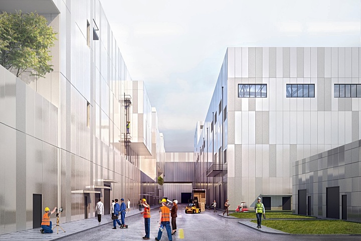 修迪建筑 | 上海SMIC建筑立面改造