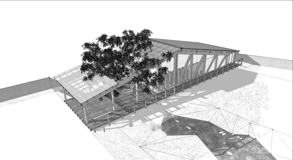 踏出舒适区,凌驾于自然之上的桥之宅 / BIO-architects