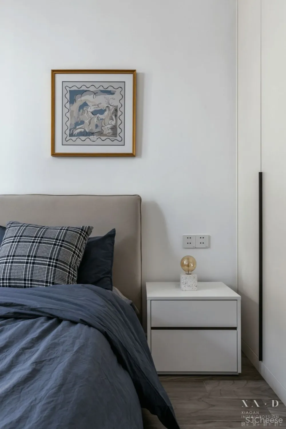 《蓝染》145㎡弥漫浪漫气息的家 晓安设计