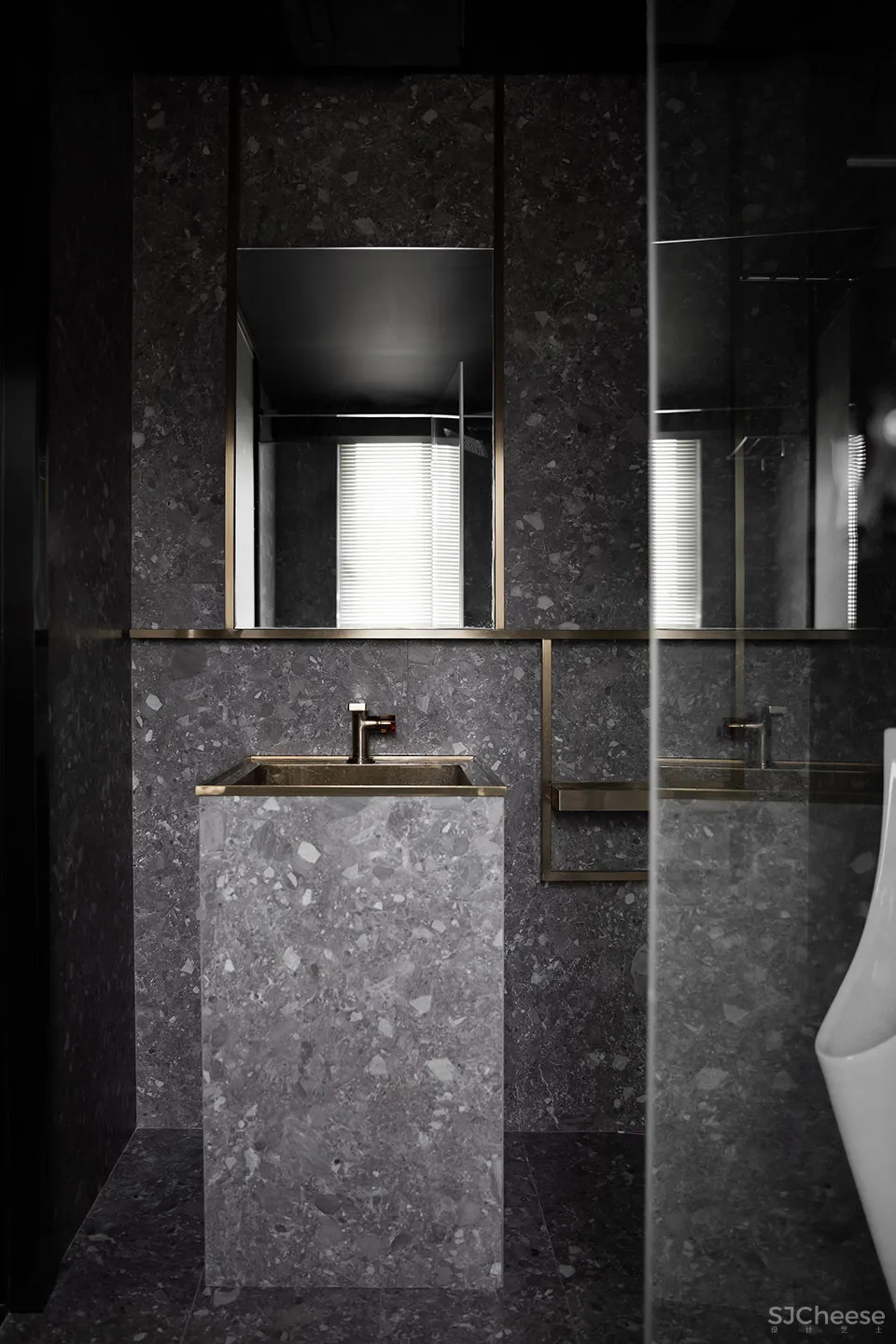 弧线与直线的交织,汕头俏皮艺术公寓 艾克建筑设计