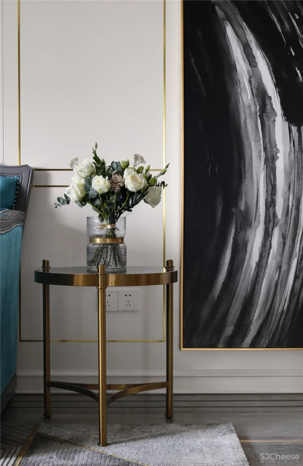 善水湾轻奢风实景 南舍空间设计