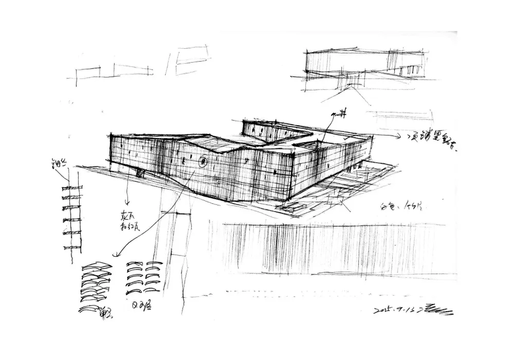 大羽营造|深圳心海城售楼处-随风而逝