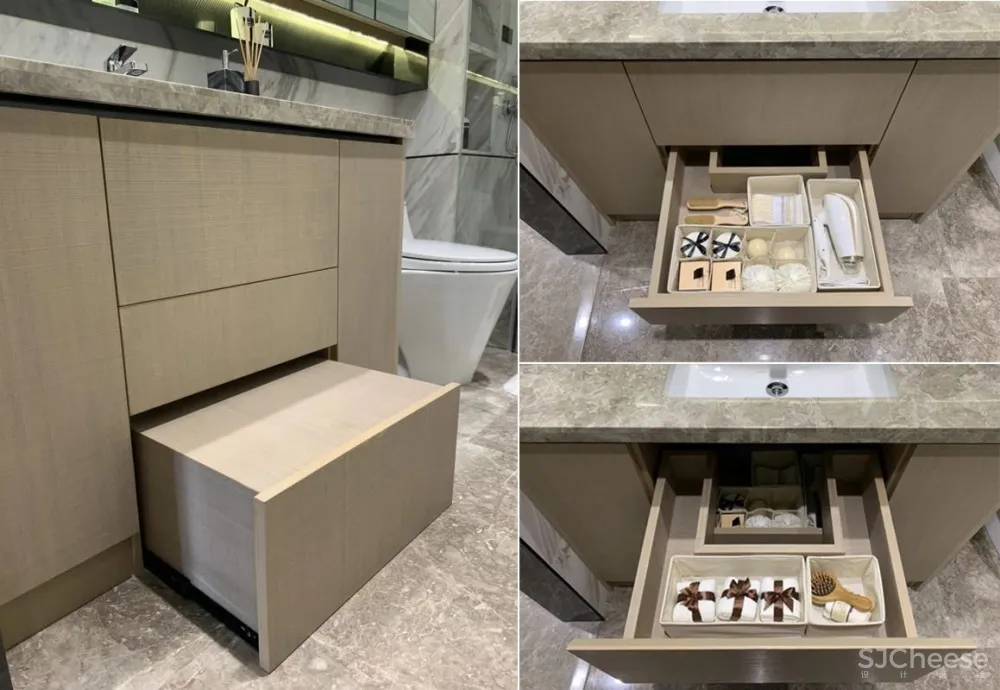 【SDD上达设计新作】140㎡将轻奢与现代融为一体样板间落地设计