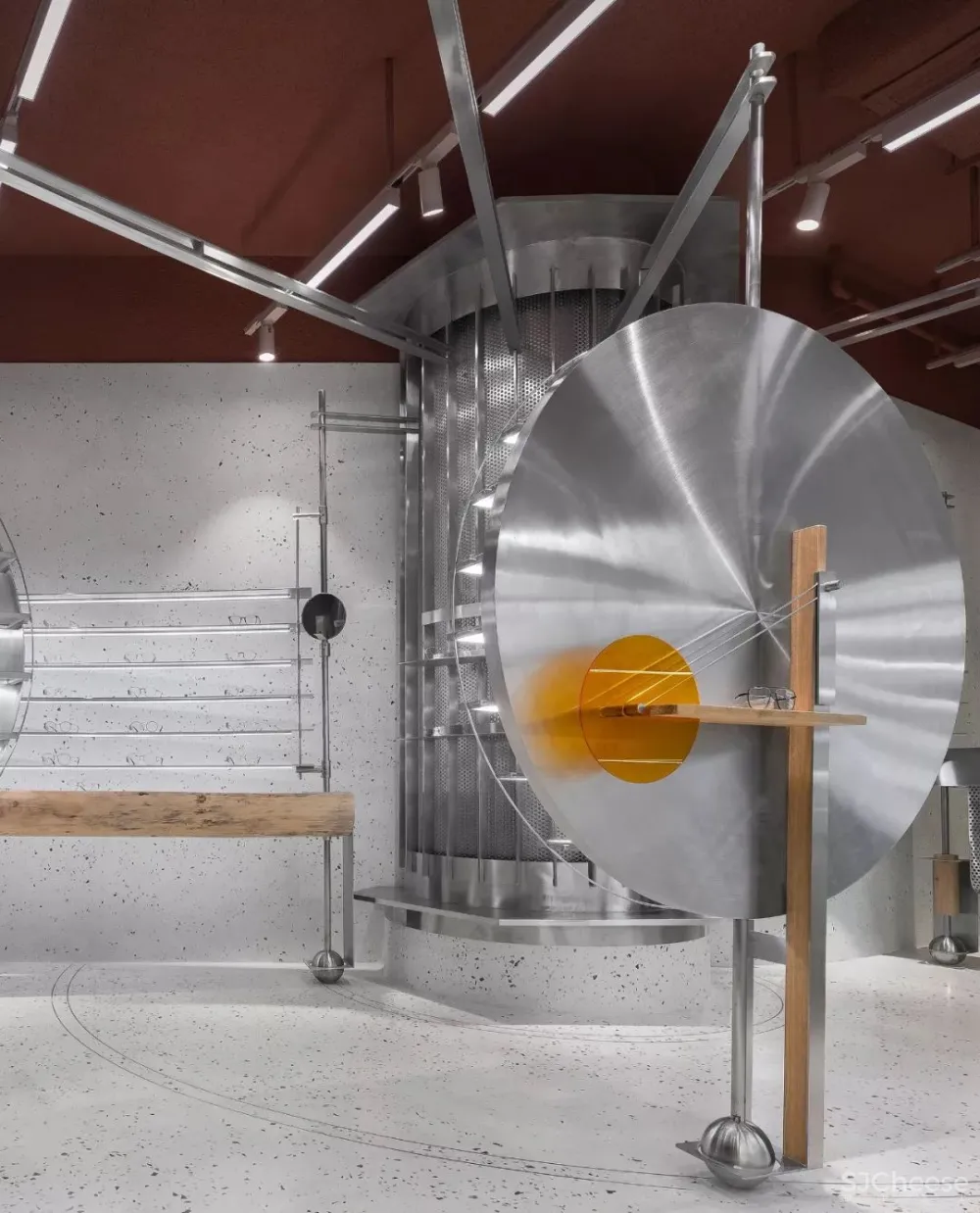 仅 40m² 的先锋艺术商店，设计竟这么酷！ DAS_Lab