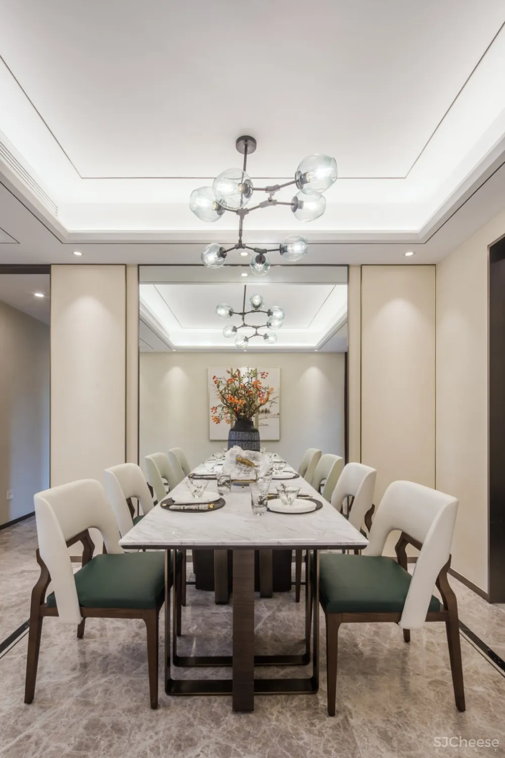 【SEPD圣易文设计】 诗意现实主义三套样板间设计落地方案