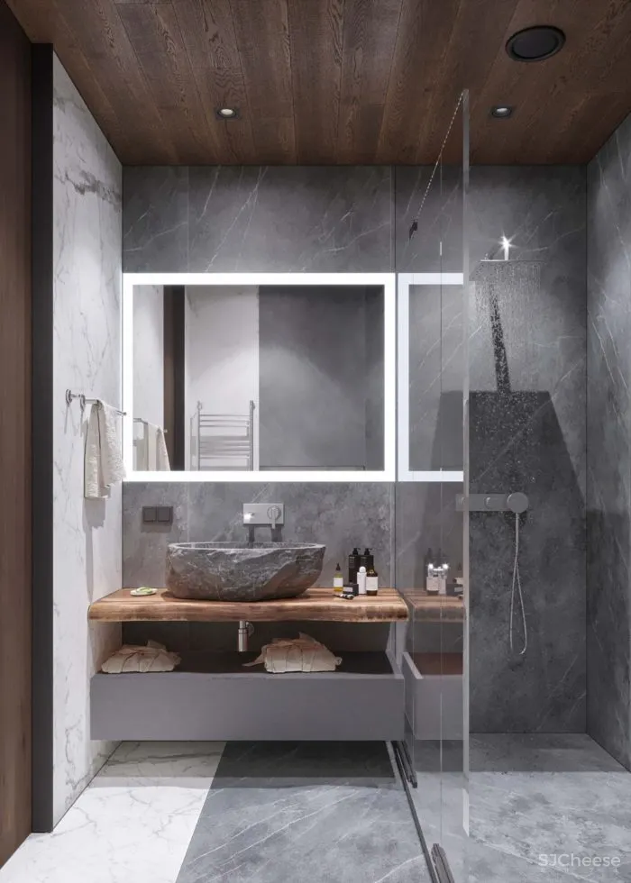 莫斯科117m²年轻女孩的现代风公寓 Geometrium