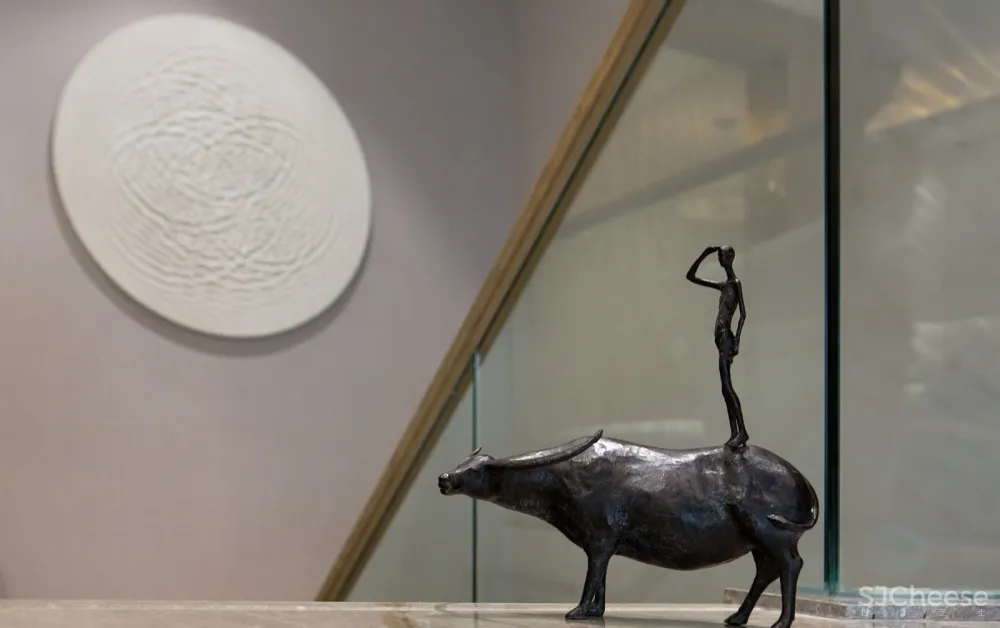 达文设计丨广州粤海拾桂府顶层复式:在生活中