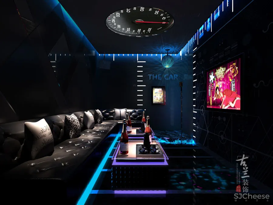 资中Marks KTV装修 成都特色ktv装修公司