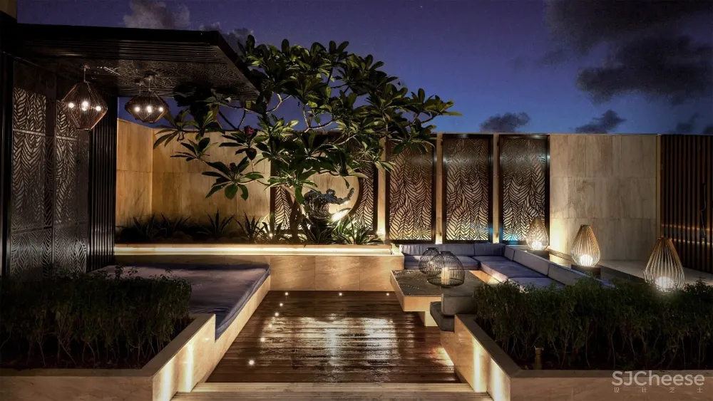 海边的诗意人生|一庭一风景,一院一世界