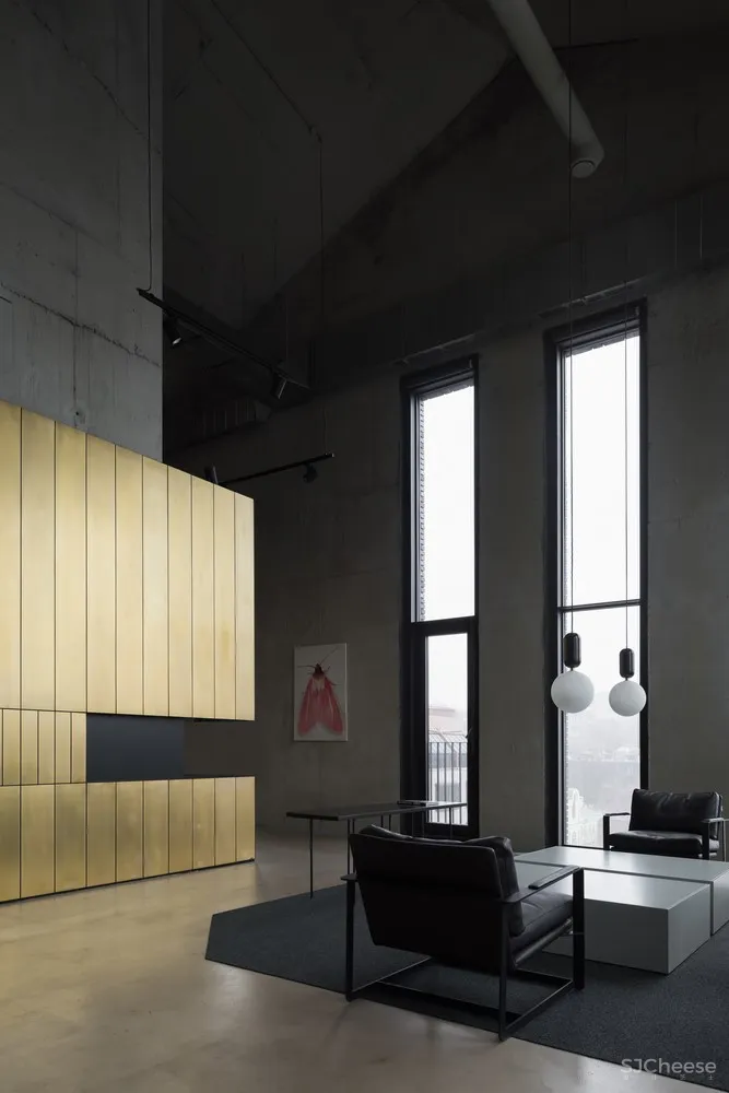 首发 | Alexander Volkov Architects:极简现代高级感莫斯科顶层办公室