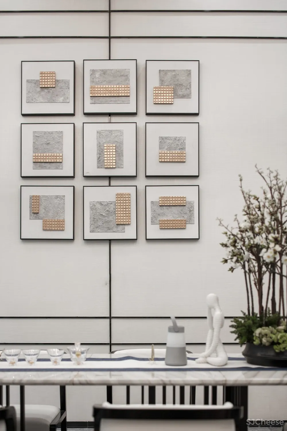 KUNYU鲲誉设计/ 清和隽雅 凝练东方——瑞安 时代碧桂园天宸府