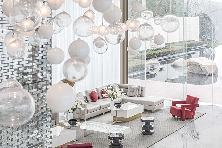 400㎡以水为主题的东方意境售楼中心匠心设计方案