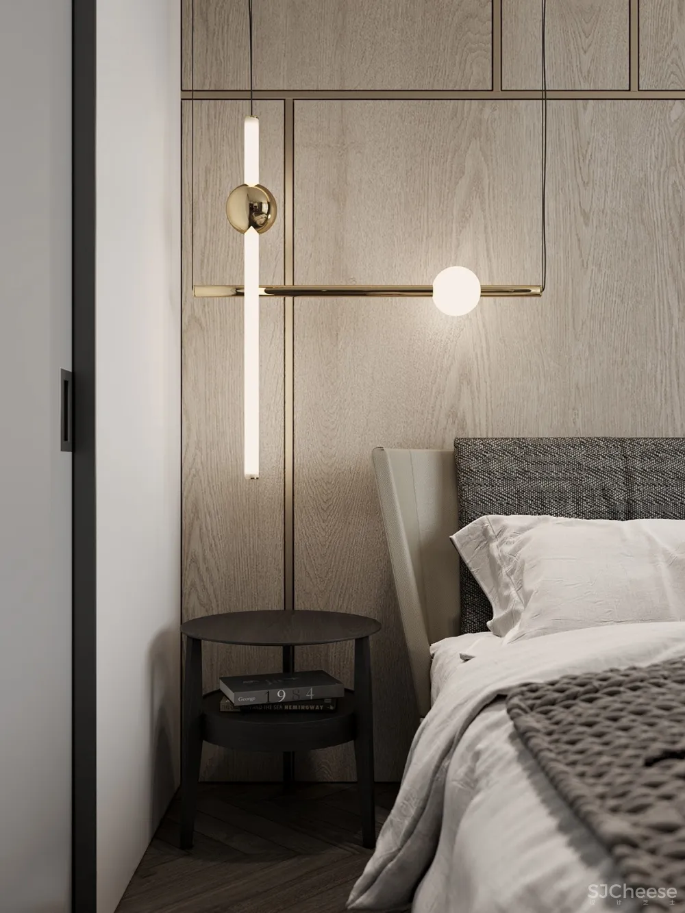 138㎡ 高级灰设计丨营造轻奢之美