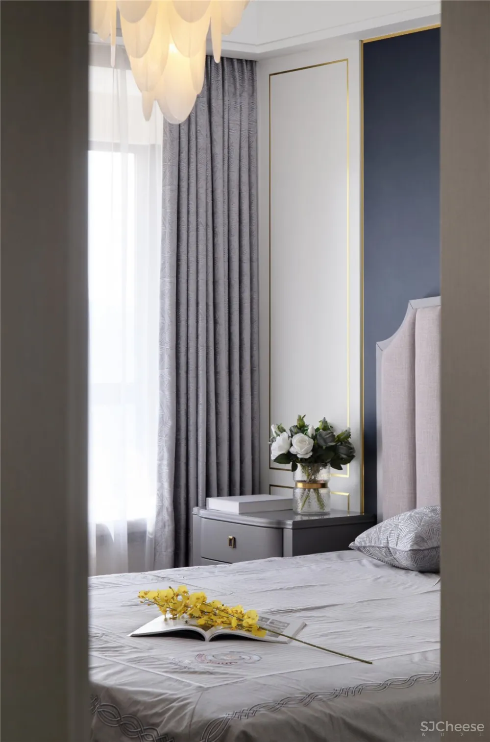 善水湾轻奢风实景 南舍空间设计