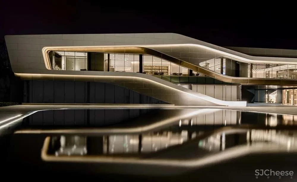 【新作】从建筑、景观、室内、软装四位一体的整体化全方位售楼中心设计