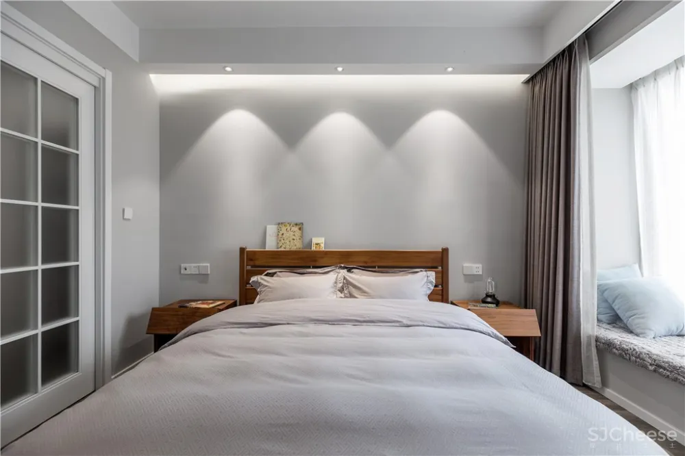 《漫画家日记》160㎡简约黑白灰 欢乐佳园装饰