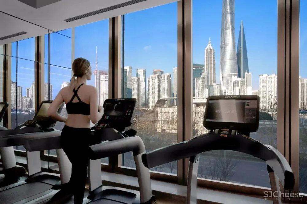 新作 | 复星集团 · BFC 外滩金融中心空中健身会所 · 连自成重磅新作