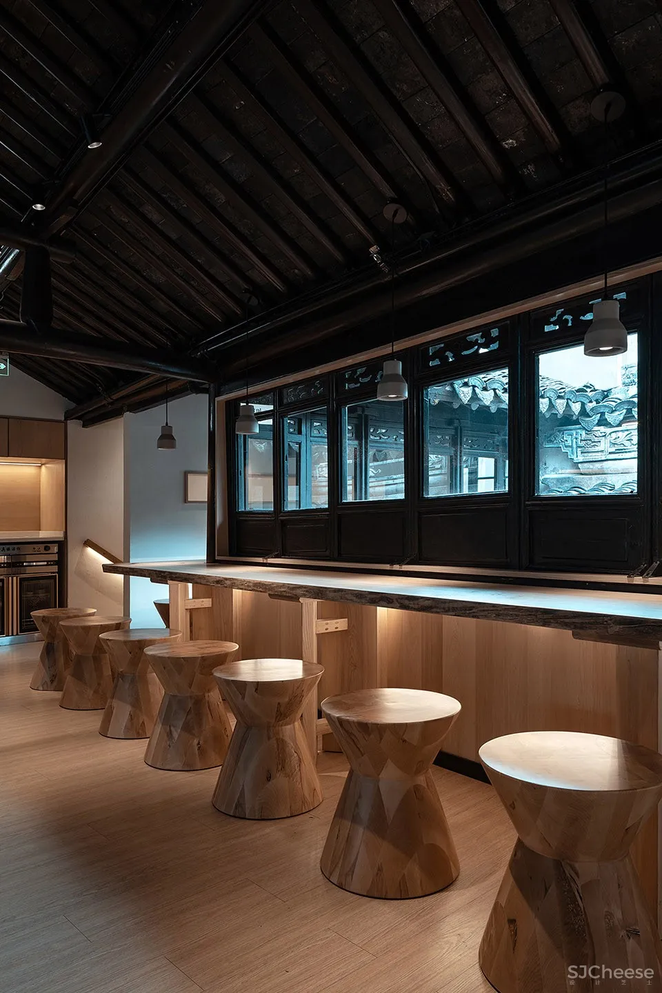 新万鑫银丝面馆,无锡 / 欧阳跳建筑设计