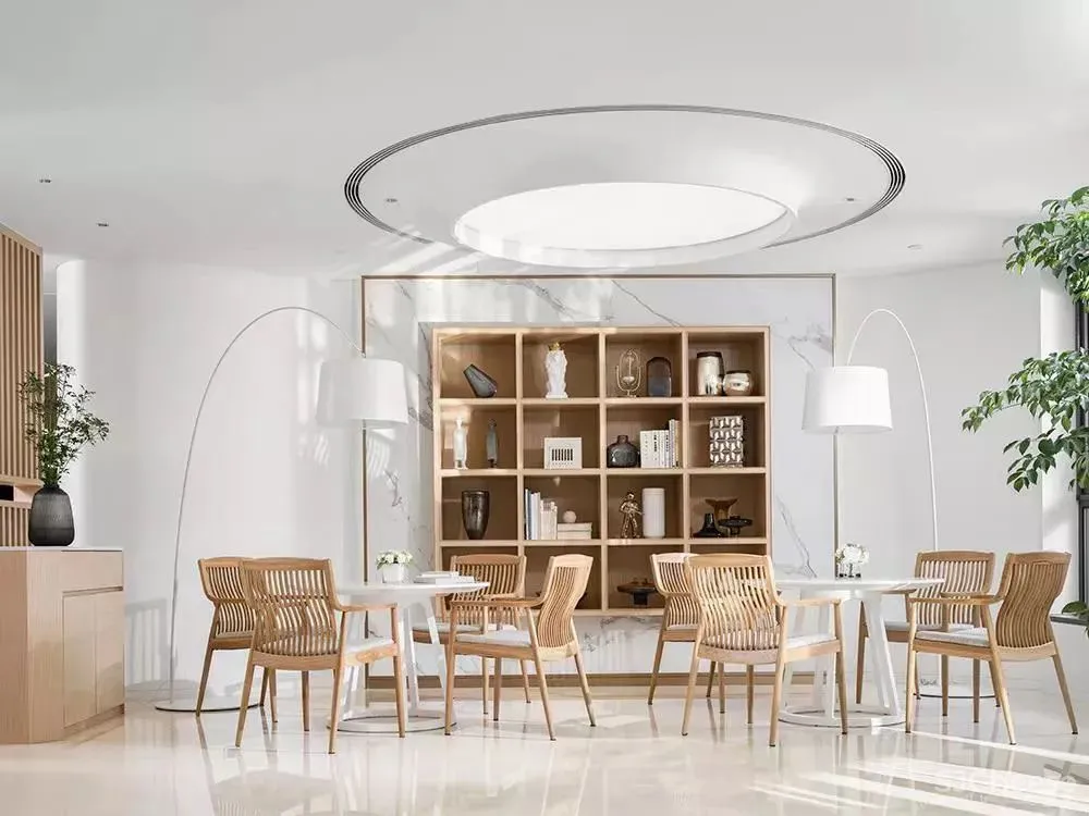 一场情绪与空间的对话,北京同仁堂粹和康养体验中心 AFFD设计事务所