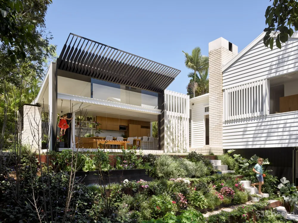 蓝花楹之家，白色住宅体现南澳风情 / SP Studio