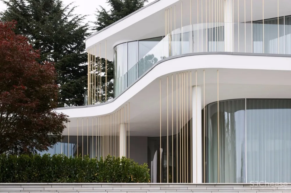 929㎡ 的别墅外墙这样设计丨美极了