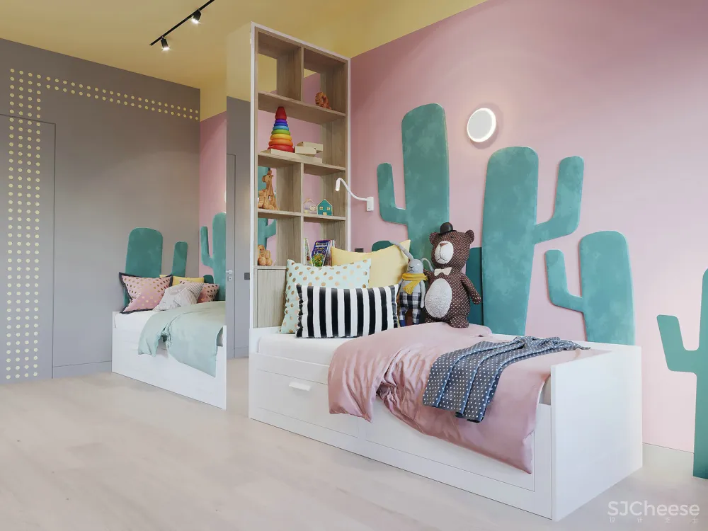 现代简约，多彩居住空间设计