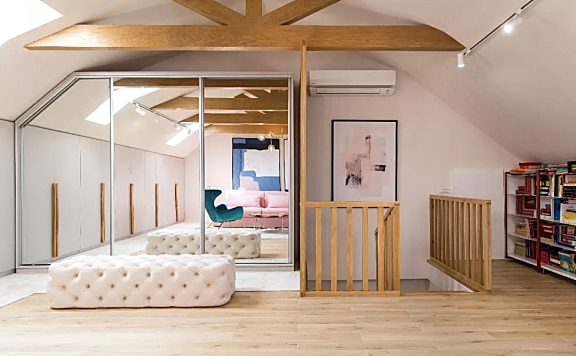 Jooca | 罗马尼亚一间70㎡粉色时尚loft公寓