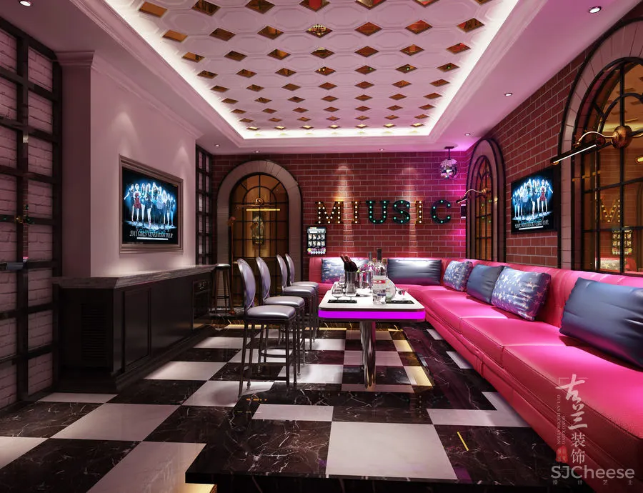 伊宁报业KTV火吧设计 成都专业ktv设计公司