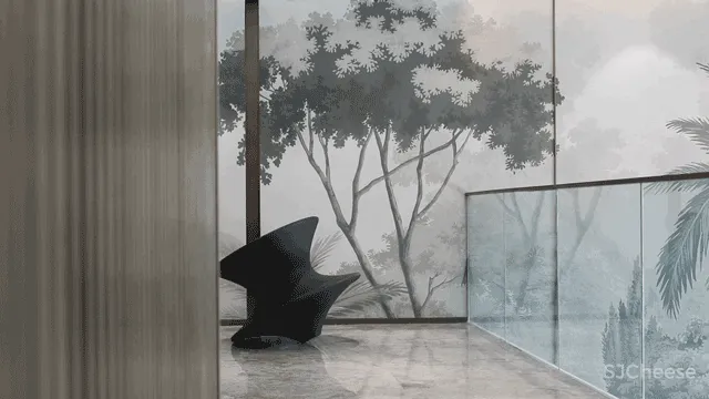 501㎡高雅简奢别墅样板间丨整个空间都弥漫着一种对艺术充满热爱