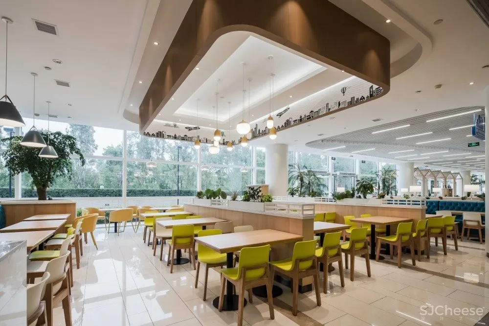 这才是顶级企业员工餐厅该有的样子