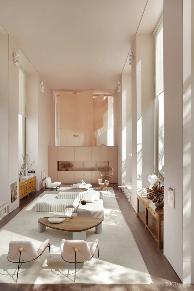 BC Arquitetos | 巴西一间130平米纯净住宅