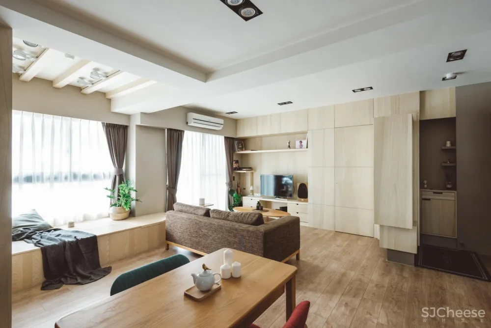 《刚刚好的阳光》北欧原木风住宅 川彡志作