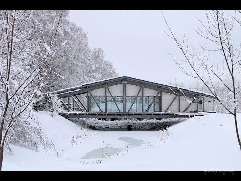 踏出舒适区,凌驾于自然之上的桥之宅 / BIO-architects