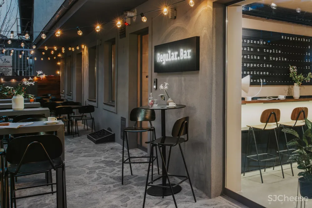 远离城市喧嚣嘈杂的绿洲,克罗地亚Regular酒吧 Regular Company