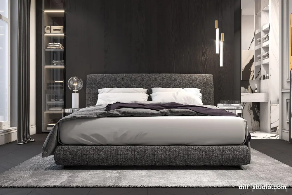 巴黎高级灰质感私宅 Diff.Studio