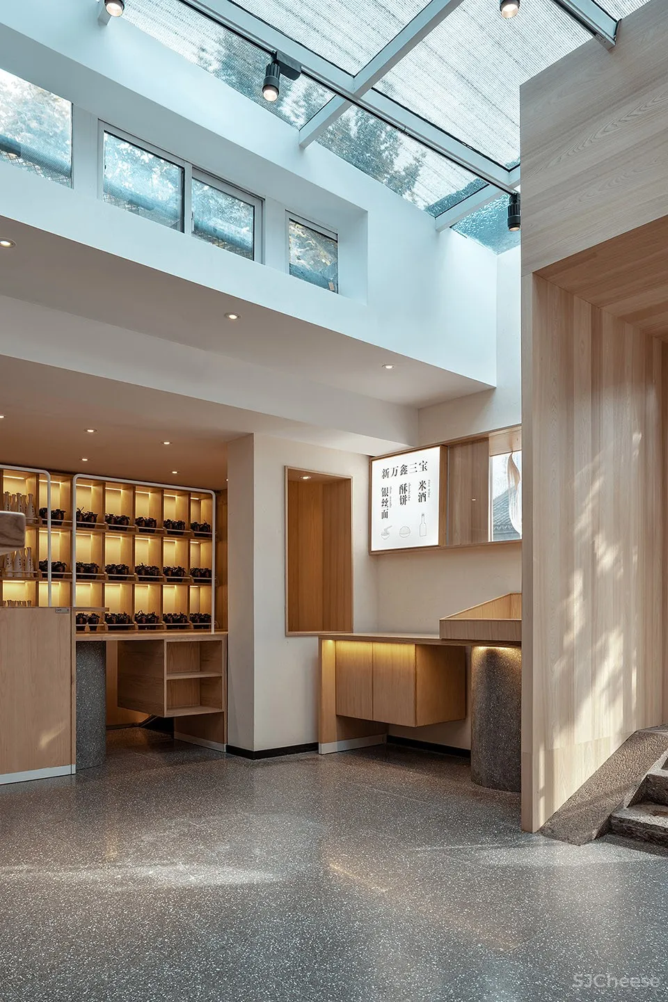 新万鑫银丝面馆,无锡 / 欧阳跳建筑设计