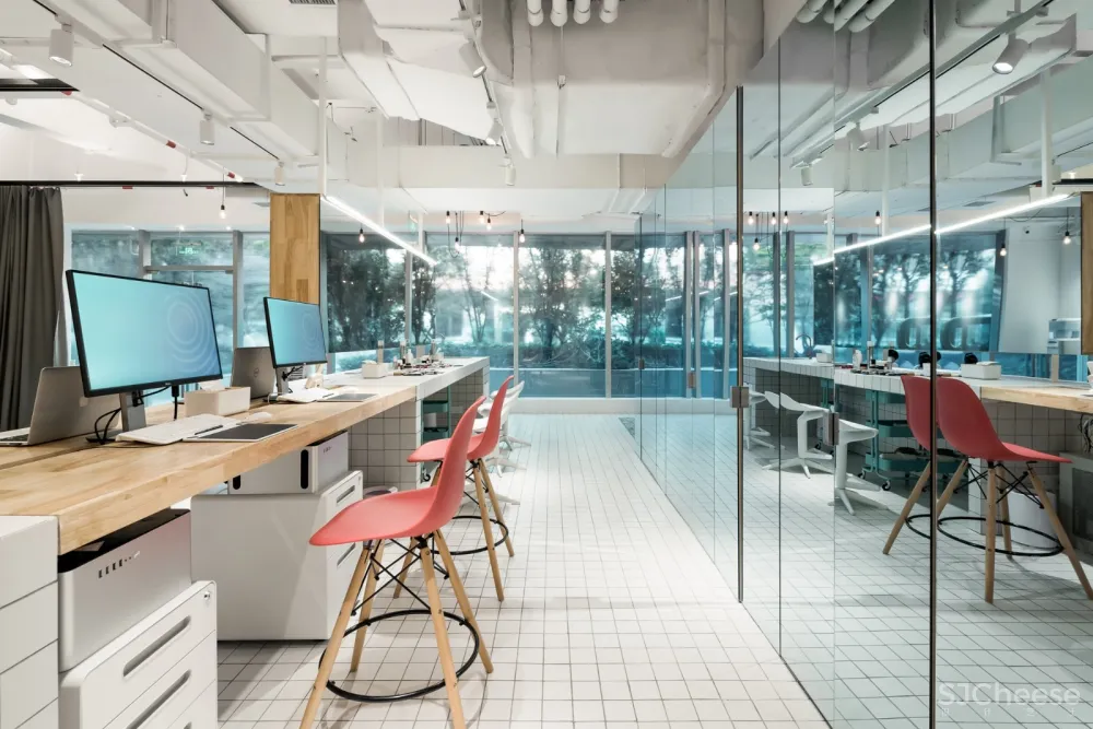 融合、互动、平衡的空间，ID Photo照相馆 上海彦文建筑工作室