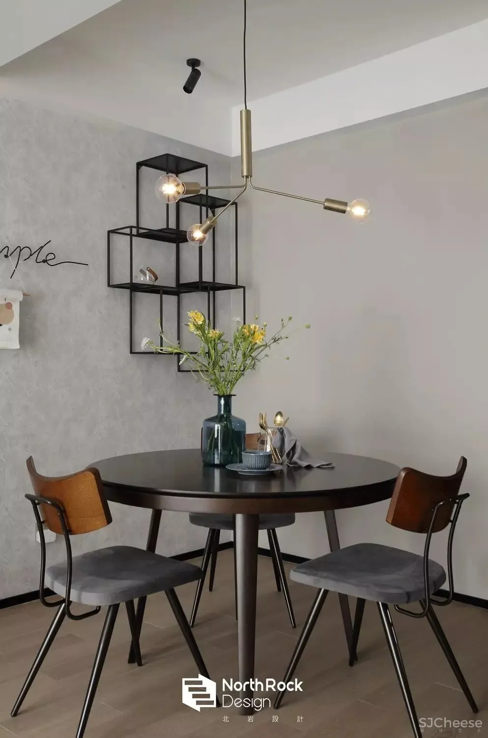 106m²南京·中建国熙台精装改造 北岩设计