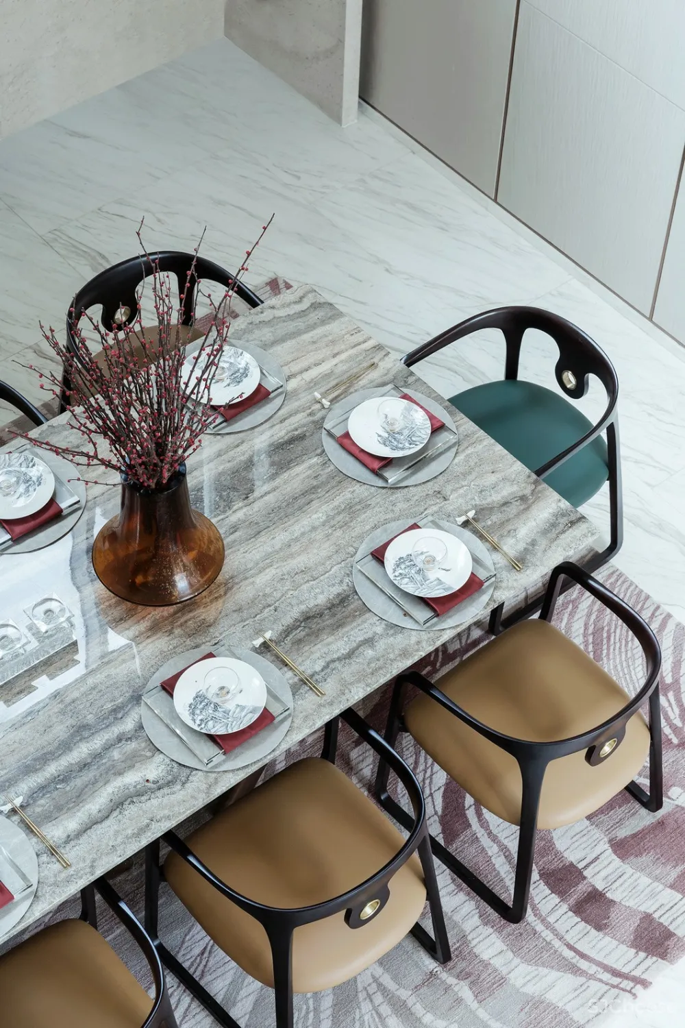 【上上国际新作】 500㎡ 东方意境样板间设计丨最具诗意的格调