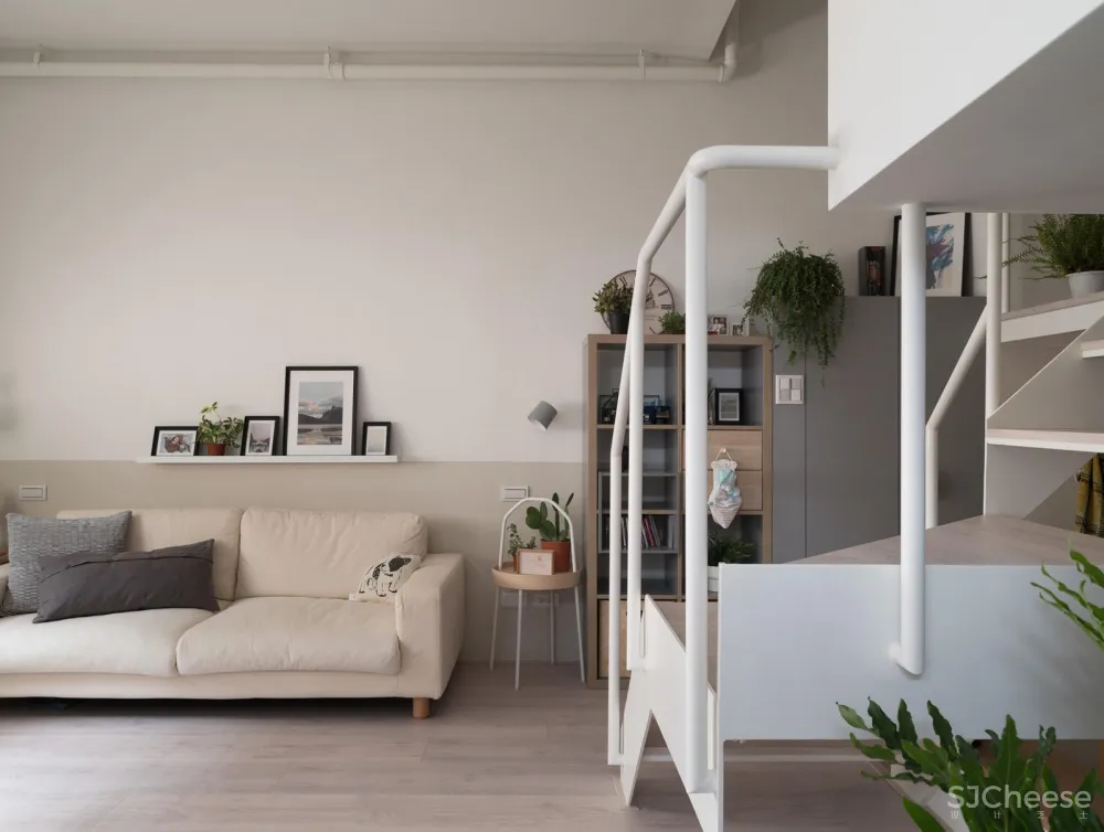 《The Loft》纯净北欧风 十一日晴空间设计